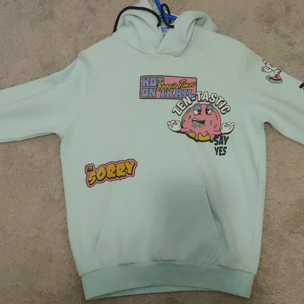 Bershka cartoon hoodie